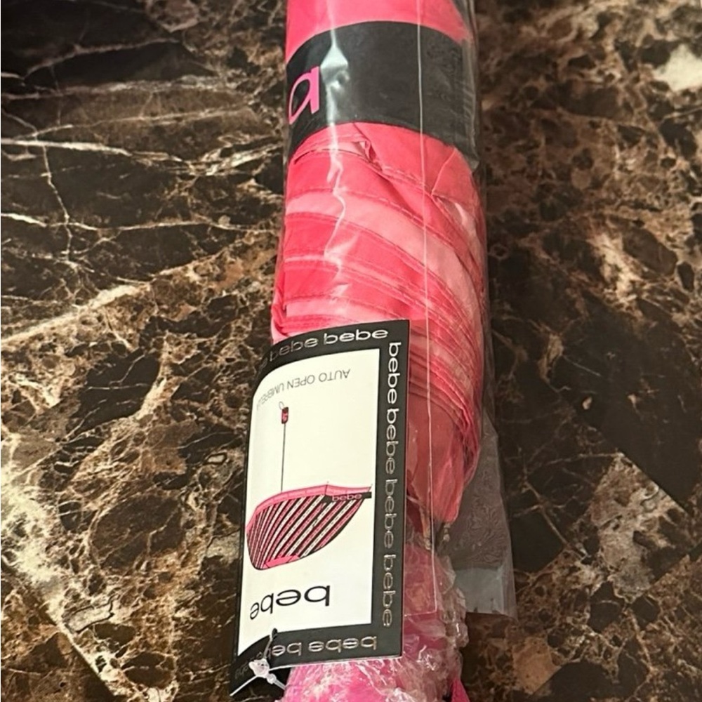 Pink Bebe Automatic Open Umbrella Windproof. - Picture 2 of 7
